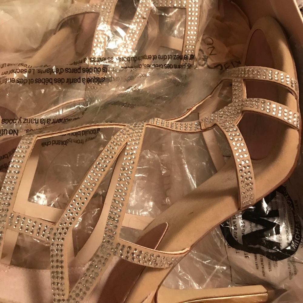 Rhinestone heels